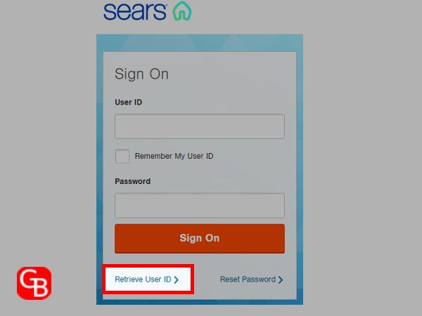 User ID Retrieving Page