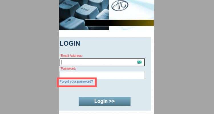 On the official Corrlinks login page, click on the ‘Forgot Your Password’ link.