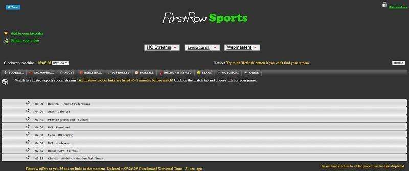 FirstRow Sports