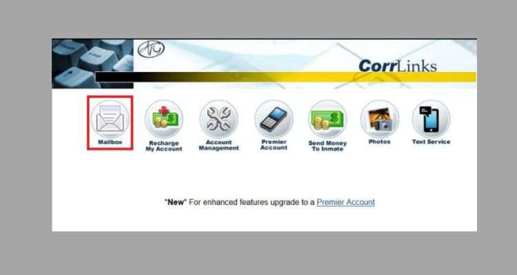 Click on the ‘MailBox’ option.
