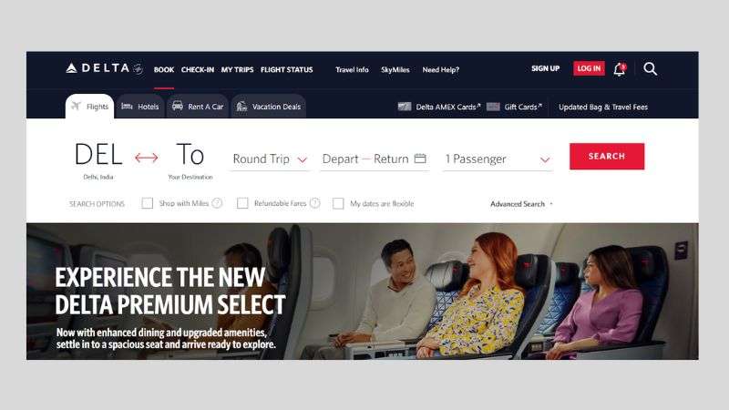 Click on the Login option.